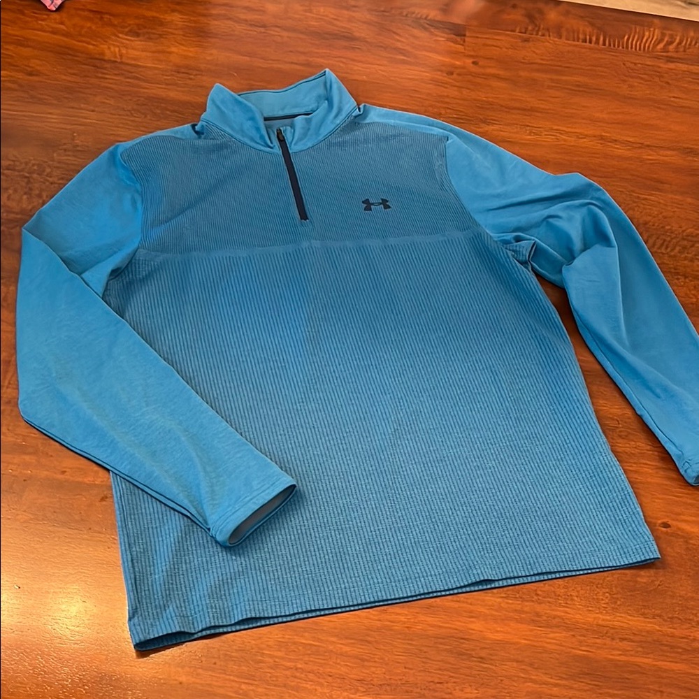 Under Armour Blue Quarter-Zip Pullover